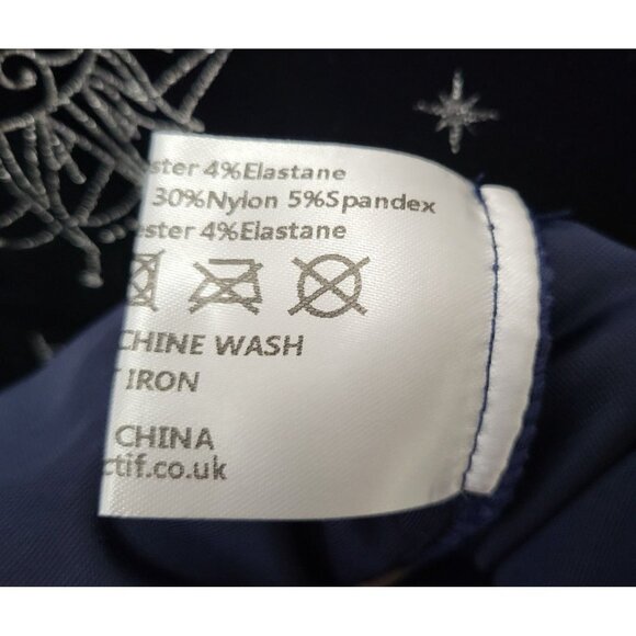 Modcloth x Collectif Florence Zodiac Print Velvet Skater Dress - Picture 12 of 13